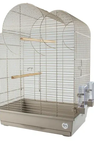 Betaalbaar Duvo+ Vogelkooi Eliza Mocha 54x34x75 cm
